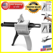 Ergonomic 50ml Dual-Use Dispensing Gun for Precision Epoxy  Resin Application