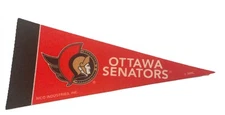 NHL Ottawa Senators   Mini Pennant 4”x9" Wall Decor Flag Hockey Banner