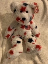 Ty Beanie Babies Glory The American Bear With Tags 1998. Excellent Condition  