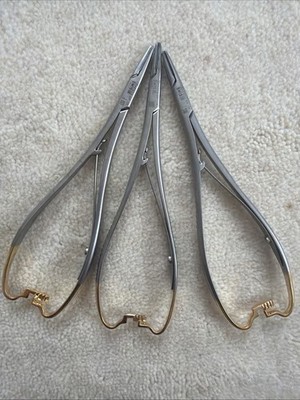 Aesculap  Durogrip BM151R  Nadelhalter Needle Holder BM 151R - 17cm 3 Pieces