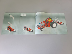 Awesome Vintage 1999 LEGO Team Model 5533 Red Fury Octan Drag Racer - Box & Book