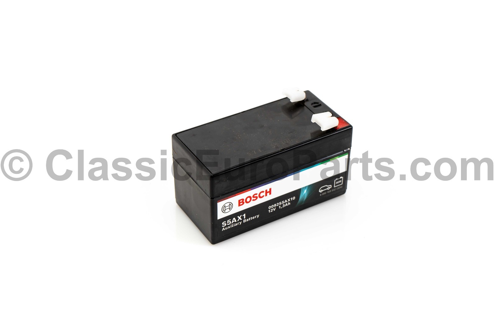 Bosch AGM Battery 12V 1.3Ah Auxiliary S5AX1 for Mercedes Benz N000000004039