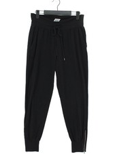 Hush Women's Sports Bottoms UK 6 Black Cotton