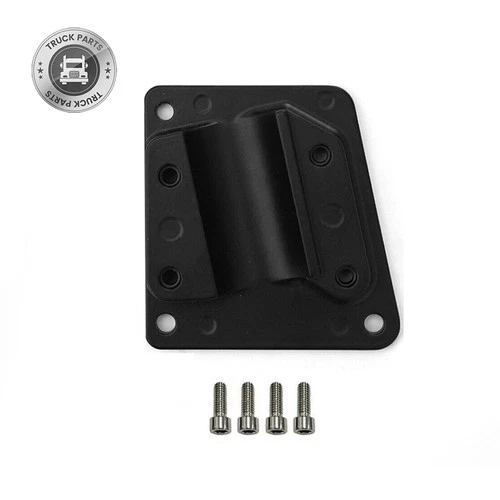Right Side Black Bottom Mount Bracket For Door Mirror Arm Aluminum For Peterbilt