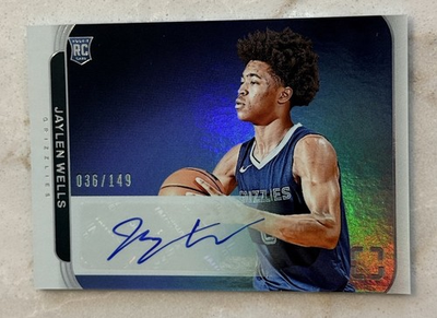 #ad 2024 25 Panini Photogenic Rookie Autographs Jaylen Wells #RA WEL 149 AU RC $13.91
