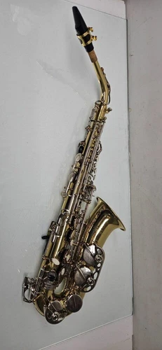 Eastman Eb Alto Student Saxophone Lacquer Finish Nickel-Plated Keys with Case
