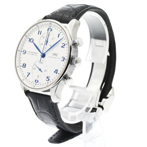 IWC Portugieser IW371446 41mm SS Silver Dial Automatic Watch #...