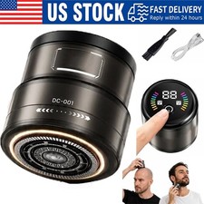 2-in-1 Smart Electric Bald Head Shaver and Beard Trimmer Digital Display