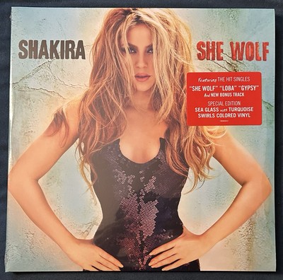 Shakira, She Wolf [Color Vinyl 2LP Gatefold] SEALED