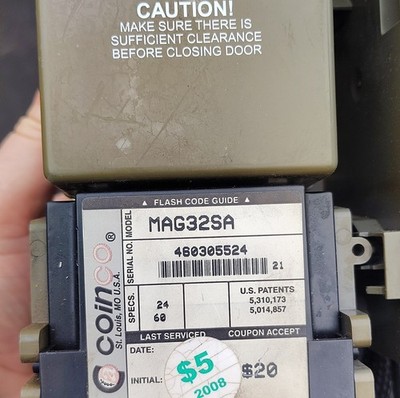 Coinco MagPro MAG32SA Bill Acceptor  For Vending Machine 