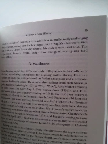 Jonathan Franzen at the End of Postmodernism by Burn, Stephen J. - Image 4 of 4