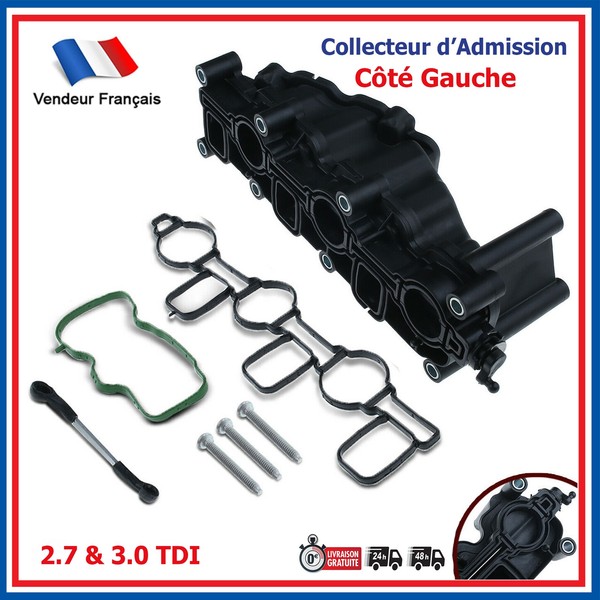 Rohr Aufnahme Links Nuckel Audi A4 B8 08-12 (8KH) 2.7 3.0 Tdi 059129711DC-image