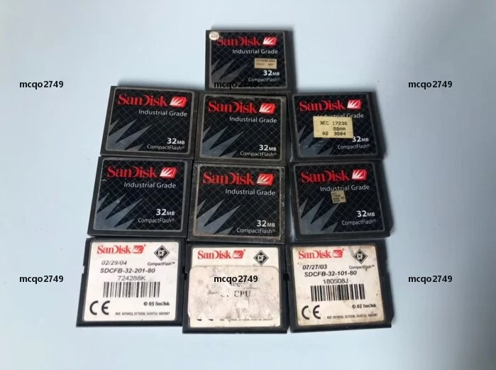 10PCS Industrial Grade Sandisk 32MB compact flash cards cf card - Image 2 of 2