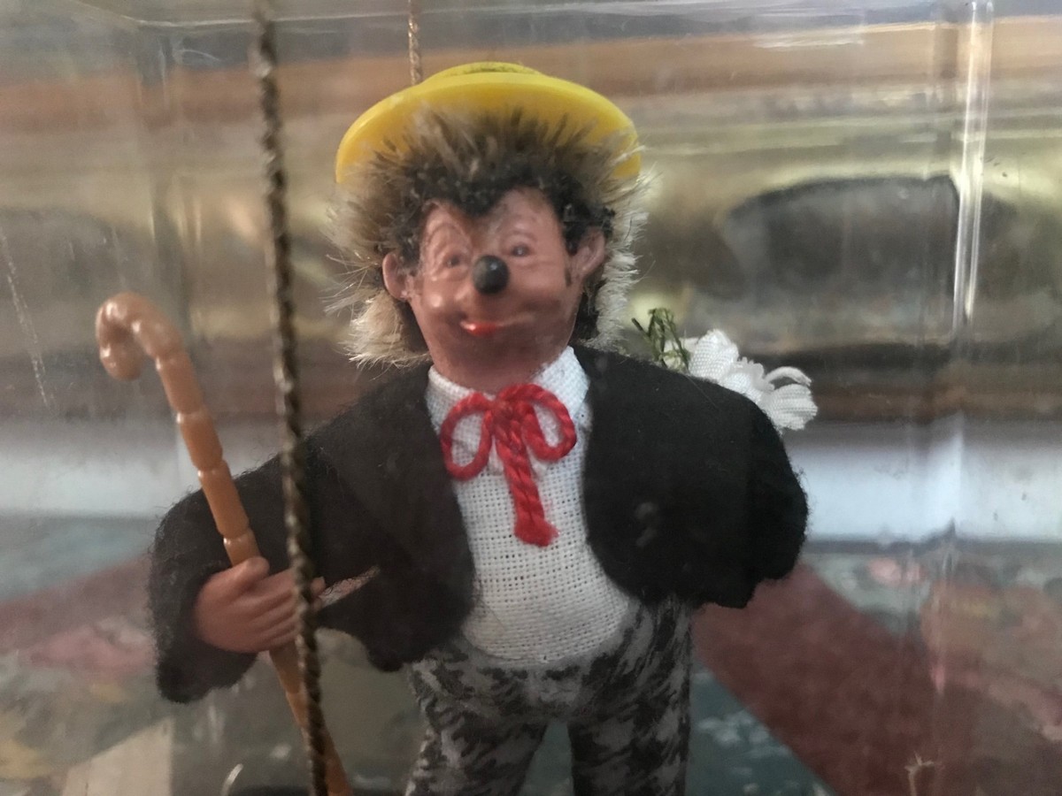 Original Antique 1950s Austria Peter Figuren Handmade Doll