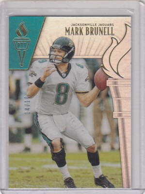 2019 Passing The Torch Mark Brunell Gold #4/10 Jaguars