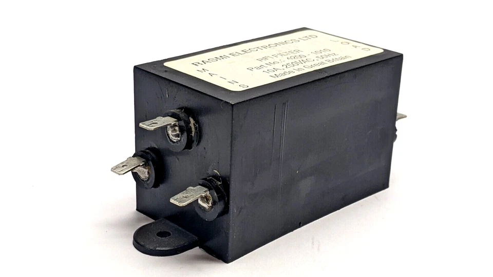 RASMI 4200-1010 RFI Filter 10A 250VAC 50Hz - Image 2 of 4