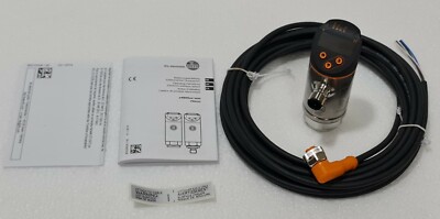 IFM PN3129 Drucksensor Mit Display & EVC005 5M Kabel, M12 Stecker
