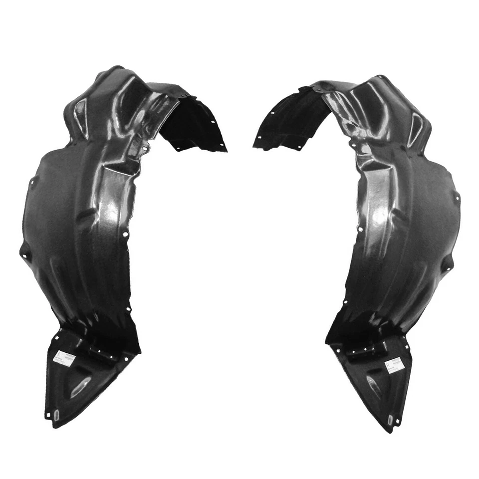 Front Left & Right Side Fender Liner Set w/ Clips For 2004-2005 Toyota Sienna Foto 2 de 4