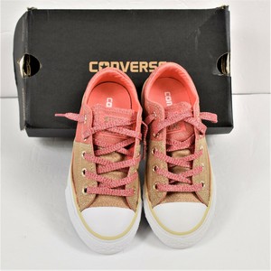 converse rosa dorado