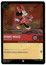 Disney Lorcana The First Chapter 116/204 Minnie Mouse Always Classy Foil Common