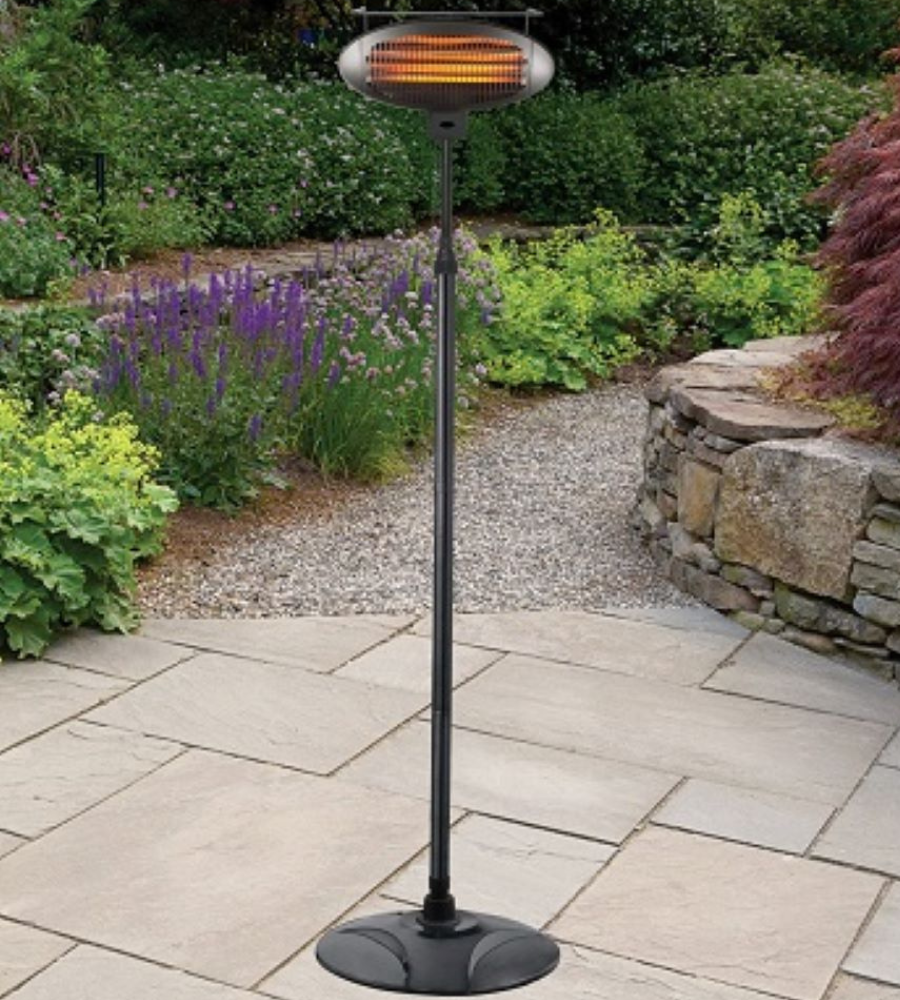 Outdoor Patio Heater 1500W Standing Electric Indoor Heating Unit
