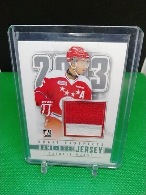 2013 ITG Draft Prospects Game Patch Darnell Nurse Emblem EXPO 1/1  WOW !  thick