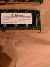 Infineon PC-2700S 256 MB 333 MHz DDR SDRAM Memory HYS64D32020GDL 6B 32Mx64