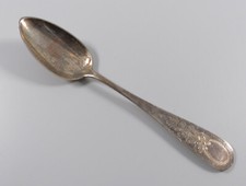 L&ouml;ffel Silber 800 Floral um 1900 mit Punze K&ouml;berlin Gebr&uuml;der