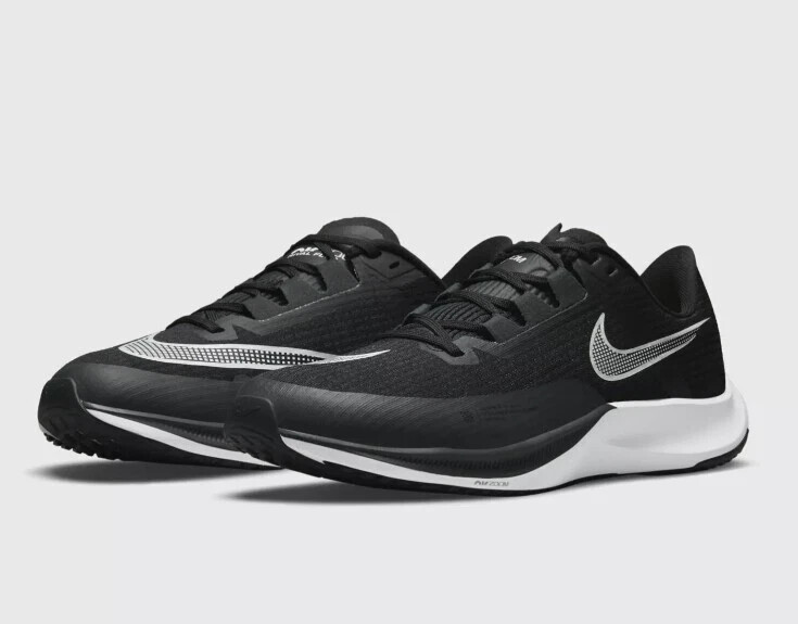 Nike Air Zoom Rival Fly 3 Running Trainers Sneakers, Black