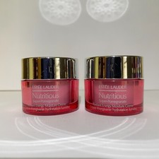 2 NEW Estee Lauder Nutritious Radiant Energy Moisture Creme 0.5 oz/ 15ml Each