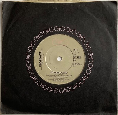 Heatwave - Jitterbuggin - 7  Vinyl Single