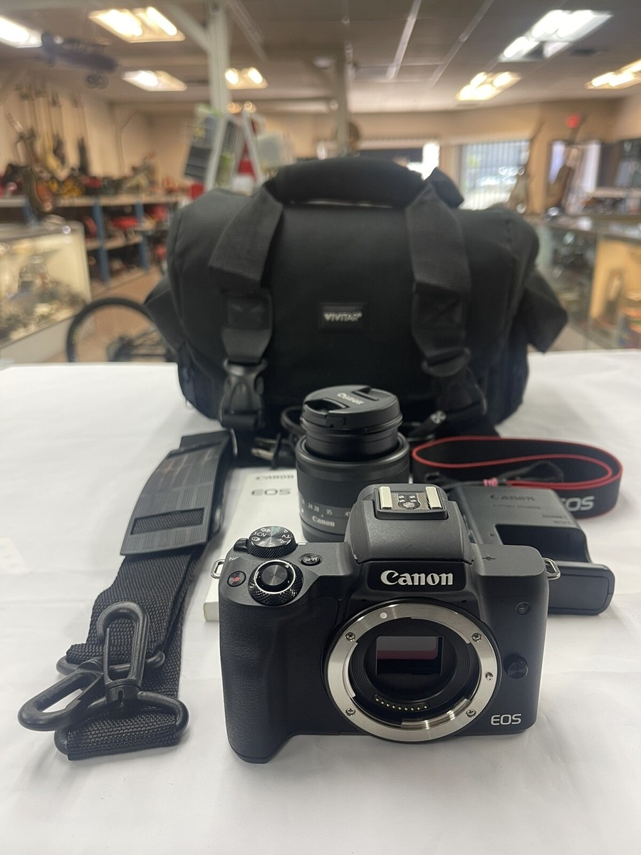 CANON EOS M50 DIGITAL SLR PC2328 MP 15-45 MM LENS