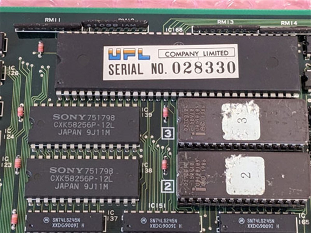 USAAF MUSTANG -- UPL / ORIGINAL / WORKING / ARCADE JAMMA PCB