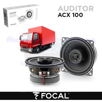 Focal Auditor ACX100 Coaxial Speakers 100Mm 60W For Iveco Eurocargo III
