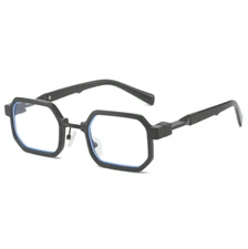 Men Women Sqaure Blue Light Blocking Reading Glasses Small Frame Readers New