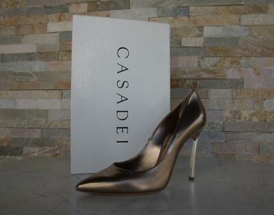 Casadei EU 35 pumps high heels evening shoes stiletto flash tan former RRP  575
