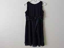 Chaps Navy Blue Evening Dress Capri Length Women's 6P NEW WITH TAGS