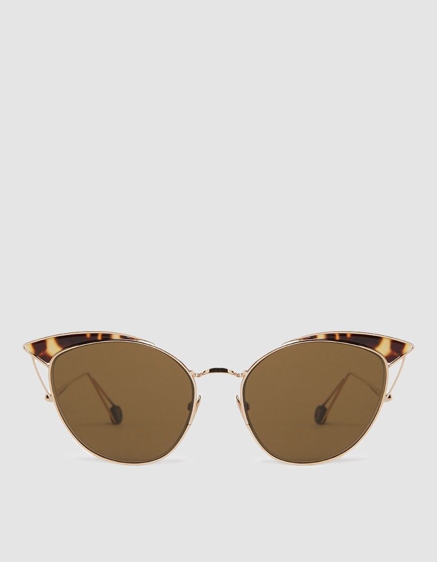 $530 Ahlem France Gold and Palladium Place Violet Sunglasses  display picture 3