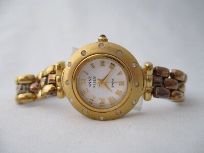 Anne Klein Swiss Bracelet Watch in Gold Plated s-l400.jpg main image 3