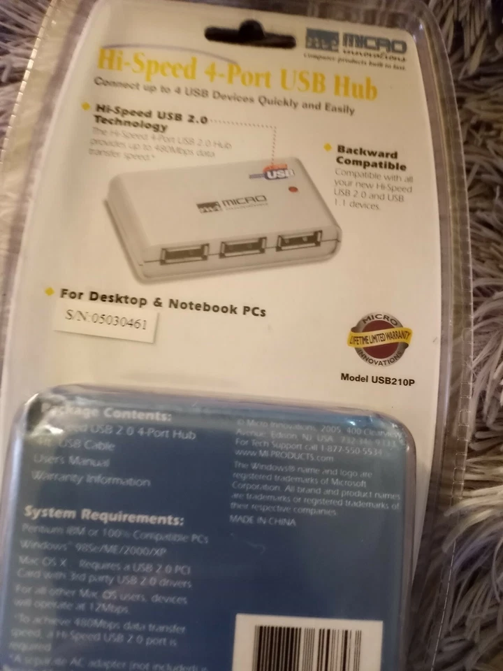 Micro Innovations High Speed(USB210N) Network Device - Image 3 of 3