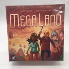 Megaland Board Game By Red Raven. Brand New Sealed Box