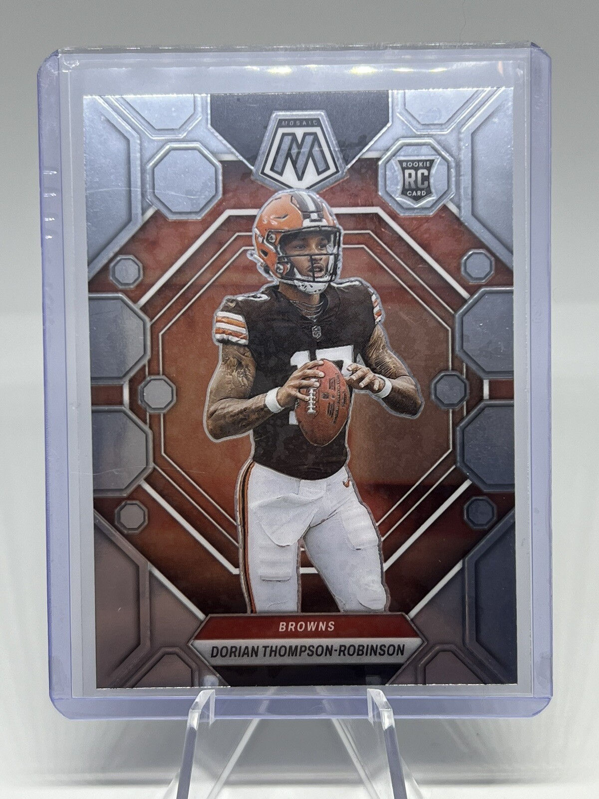 2023 Panini Mosaic Football #316 Dorian Thompson-Robinson Base RC Rookie Browns