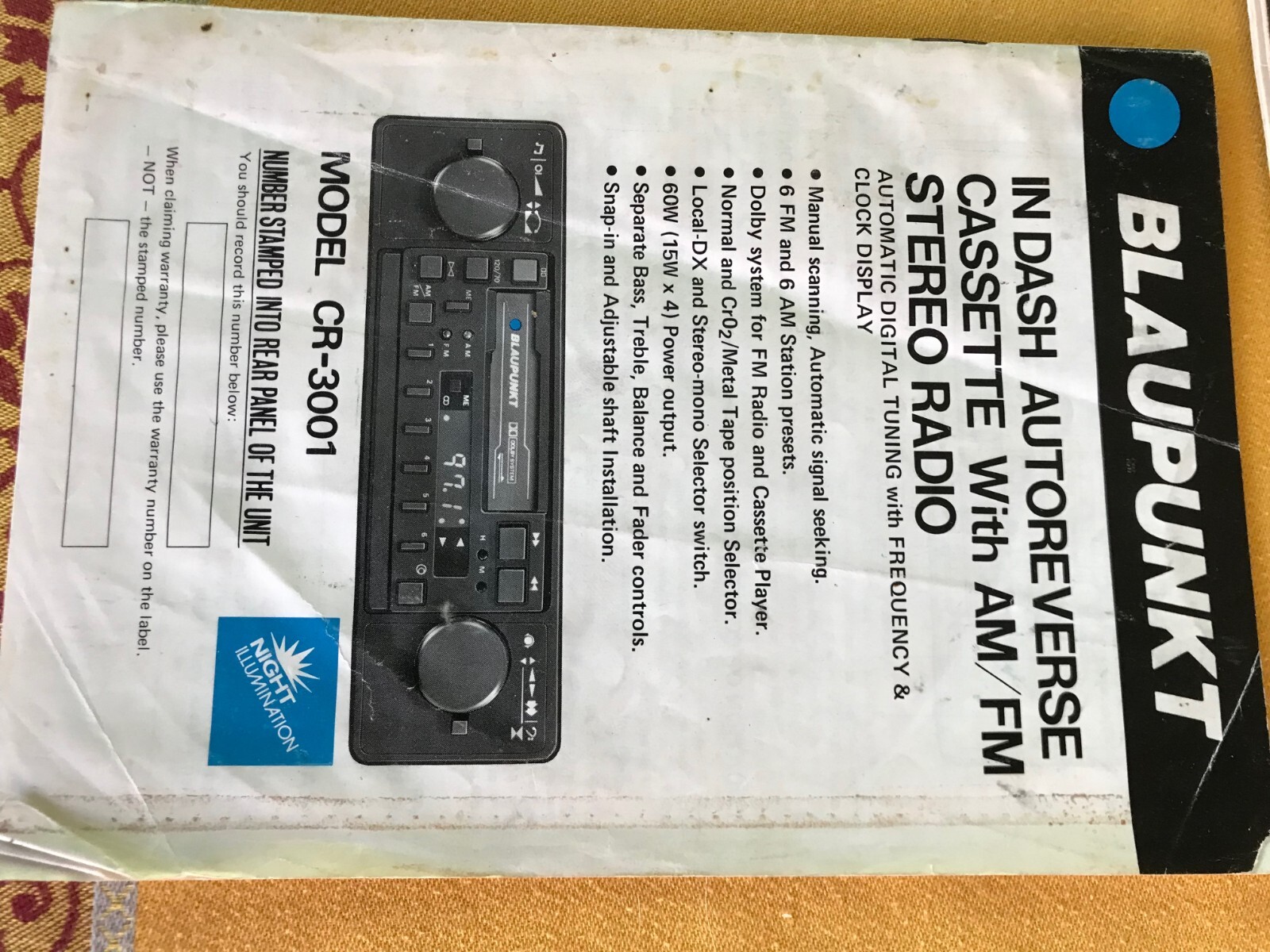 Ferrari 308/328 parts bundle