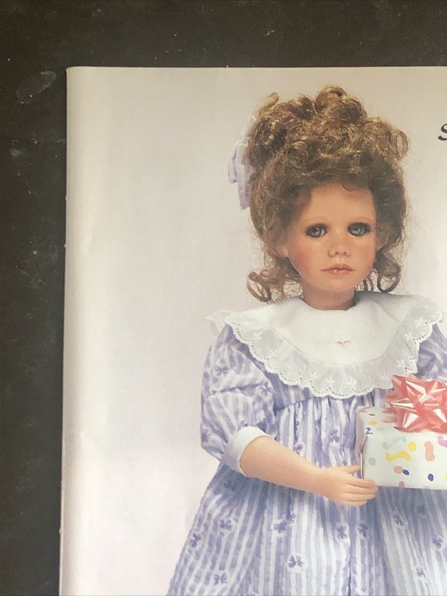 1991 Kelly by Jane Zidjunas VTG 1990s 90s PRINT AD Heritage Doll