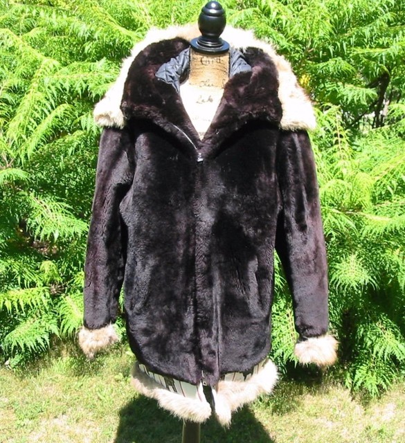 Fur Alaska Parka Eskimo Coat Jacket Stunning ML Handmade