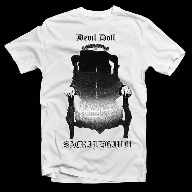 Devil Doll Sacrilegium album V1 T shirt WHITE all sizes S-5XL | eBay