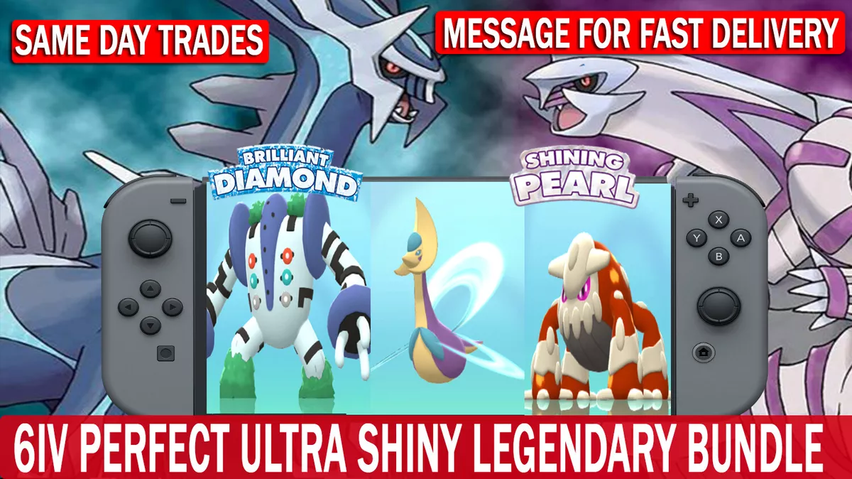 Shiny Legendary Regigigas / Pokémon Brilliant Diamond and Shining Pearl /  6IV Pokemon / Shiny Pokemon / Legendary Pokemon