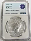 2023 Peace Silver Dollar NGC Reverse MS 70 Early Releases