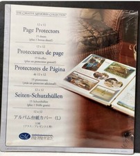 Creative Memories 12 x 12 Page Protectors 16 Sheets Old Style 2004 NEW SEALED