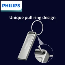 PHILIPS Mini Flash Disk Exquisite and compact Hanging hole design Easy to carry